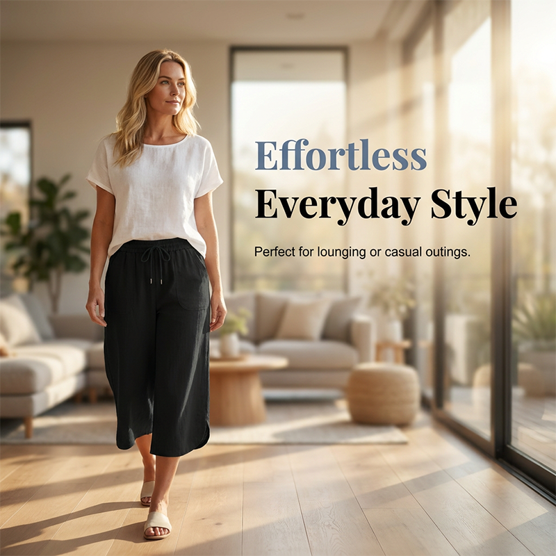 🌼 JETZT 50 % RABATT! 🌼 Einfarbige Shorts mit lockerer Passform für Damen