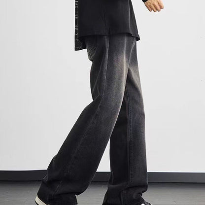 ⏰ 40 % RABATT – Nur für kurze Zeit ✨👖 Herrenjeans mit weitem Bein & Vintage-Waschung – Lässig, bequem & zeitlos!