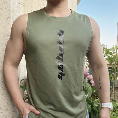 ⏰ 50 % RABATT – Nur für kurze Zeit ✨Herren Sport-Set für den Sommer 🏃 Schnell trocknendes Tanktop & Lockere Shorts