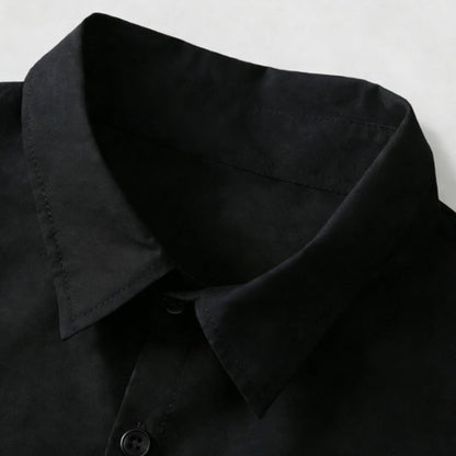 ⏰ 50 % RABATT – Nur für kurze Zeit ✨Modernes Herren Button-Up Hemd 🛍️ Minimalistischer Stil & Lockerer Komfort