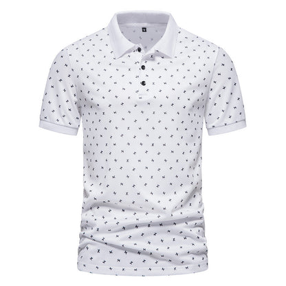⏰ 50 % RABATT – Nur für kurze Zeit ✨Herren Kurzarmshirt mit Modernem Muster 👕 Kurzarm, Bequem & Alltagstauglich