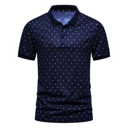 ⏰ 50 % RABATT – Nur für kurze Zeit ✨Herren Kurzarmshirt mit Modernem Muster 👕 Kurzarm, Bequem & Alltagstauglich