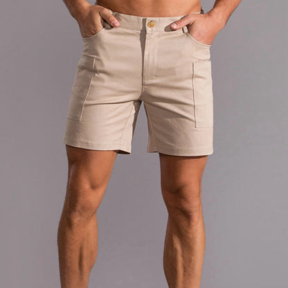 Herren Utility-Shorts aus Stretch-Baumwollmix