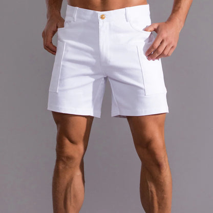 Herren Utility-Shorts aus Stretch-Baumwollmix