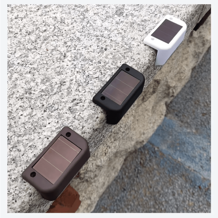 Solar-Deckleuchten Außenbereich LED Wasserdicht
