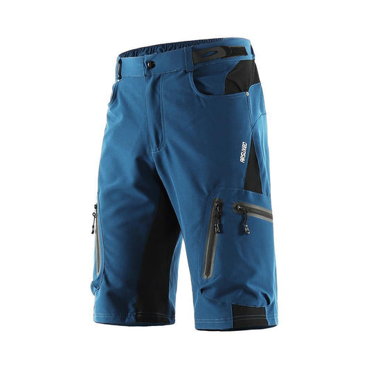 Herren Outdoor Radhose mit atmungsaktivem Material und Reißverschlusstaschen