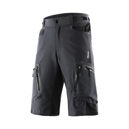 Herren Outdoor Radhose mit atmungsaktivem Material und Reißverschlusstaschen