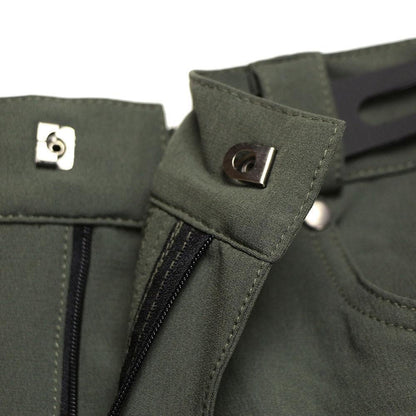 Herren Outdoor Radhose mit atmungsaktivem Material und Reißverschlusstaschen