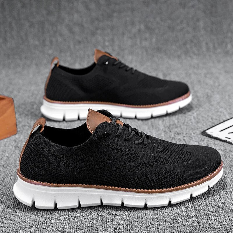 Herren Sneaker aus atmungsaktivem Mesh mit rutschfester Sohle